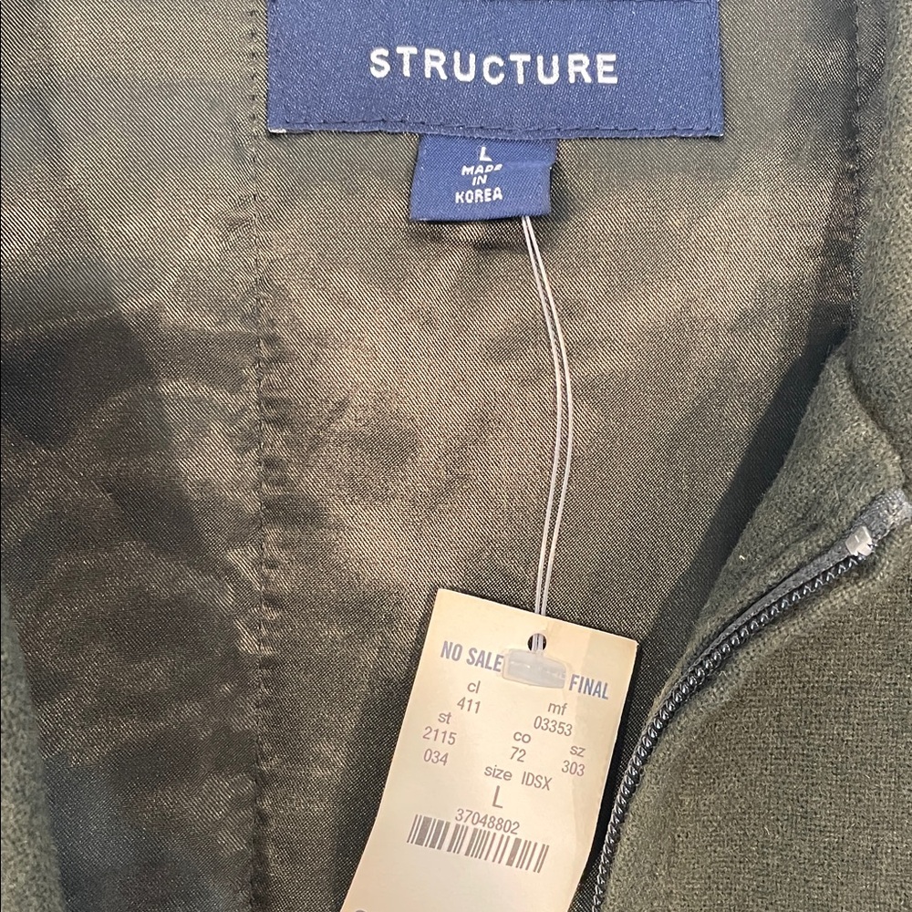 Structure light weight jacket NWT - image 2